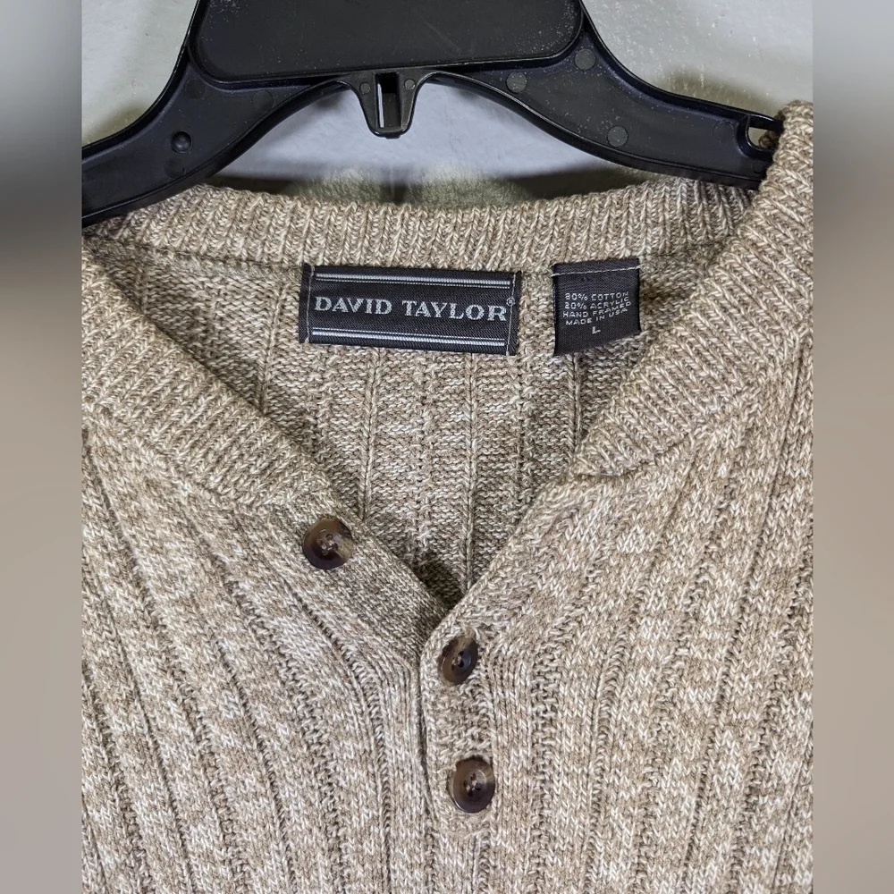 David Taylor men's sweater size L